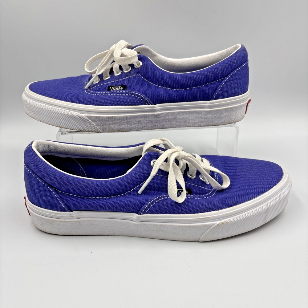 VANS Canvas Off The Wall Blue Men 7.5 & Women 9 Sneakers Shoes 500714